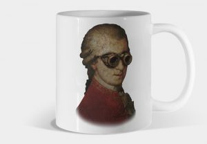 steam punk mozart mug