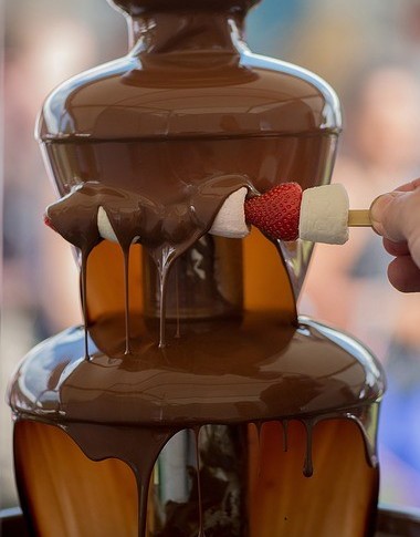 chocolate fountain